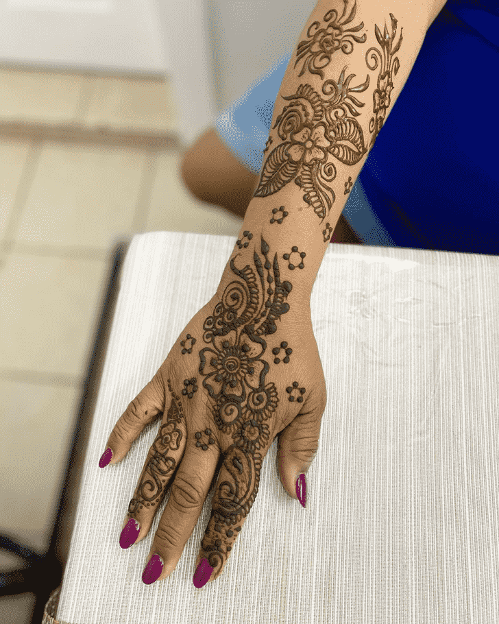 Awesome Dulhan Henna Design