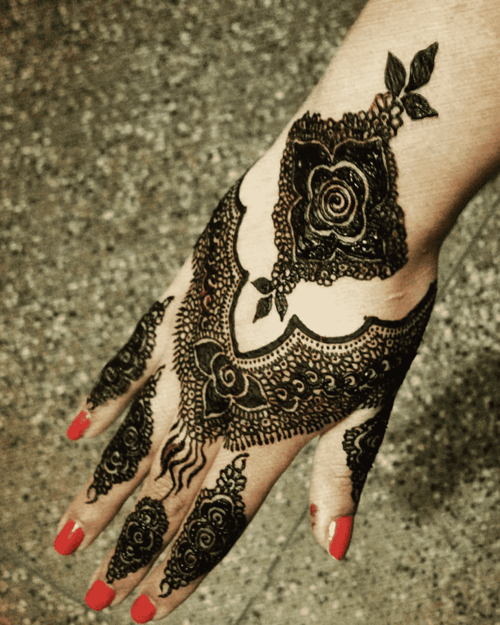Beauteous Easy Henna Design
