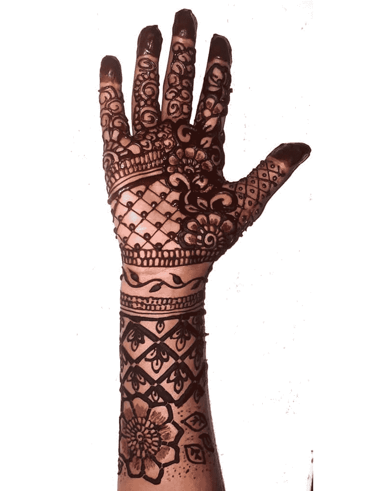 Good Looking Egyptian Henna Design