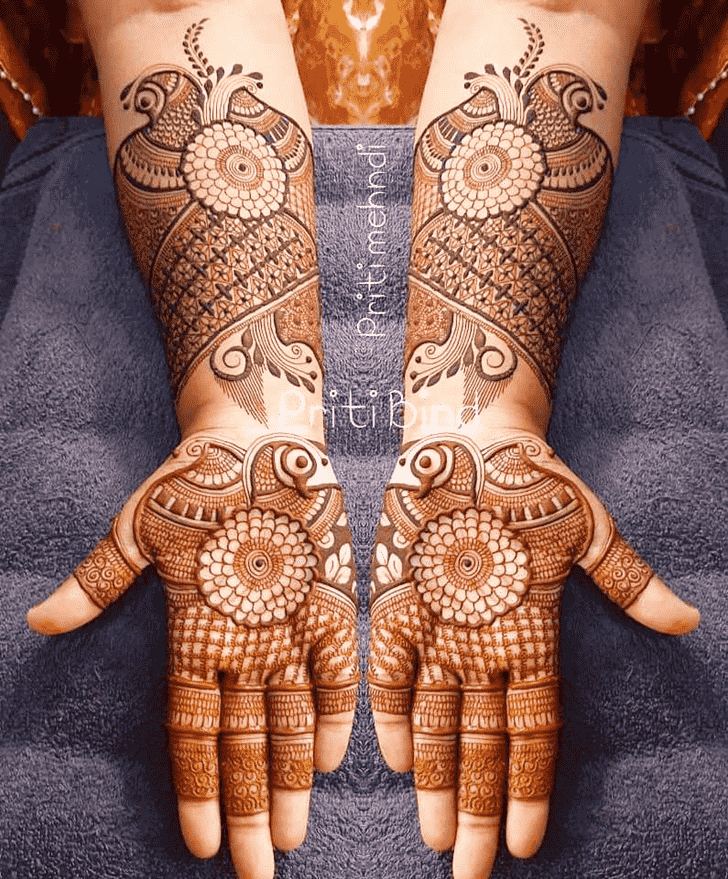 Bewitching EID Henna Design