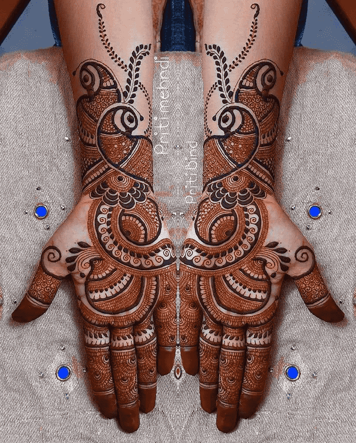 Classy EID Henna Design