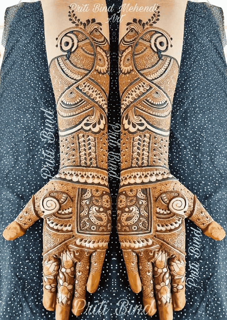 Enthralling EID Henna Design