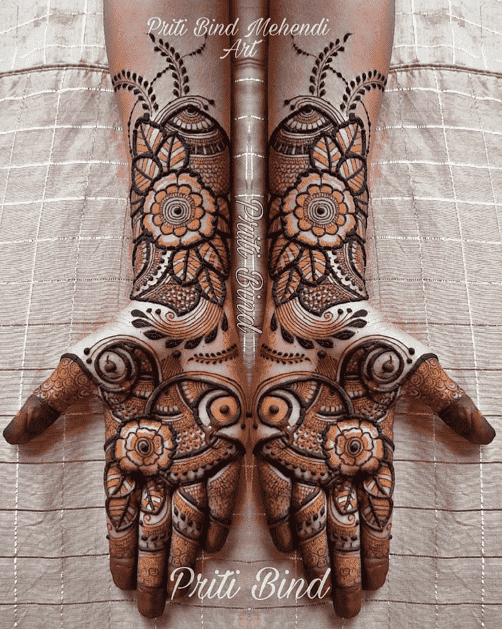 Enticing EID Henna Design
