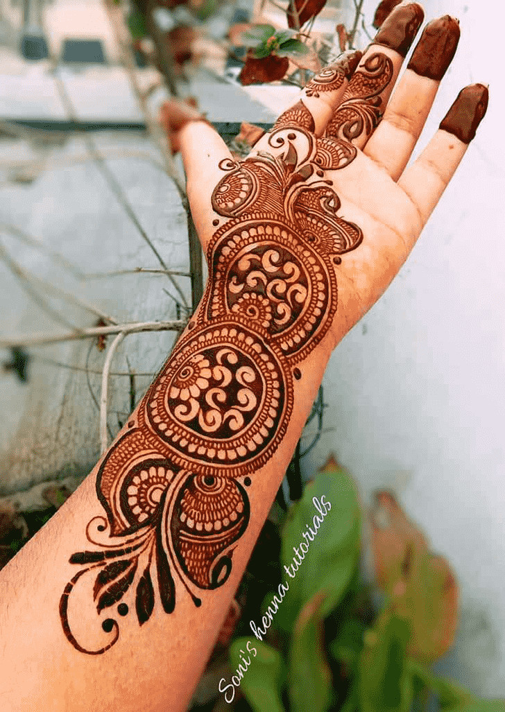 Fair EID Henna Design
