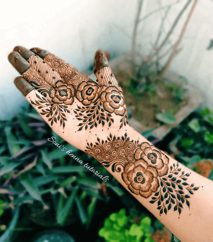 Magnificent EID Henna Design