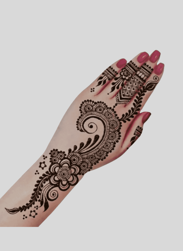 Elegant Eid Ul Azha Henna Design