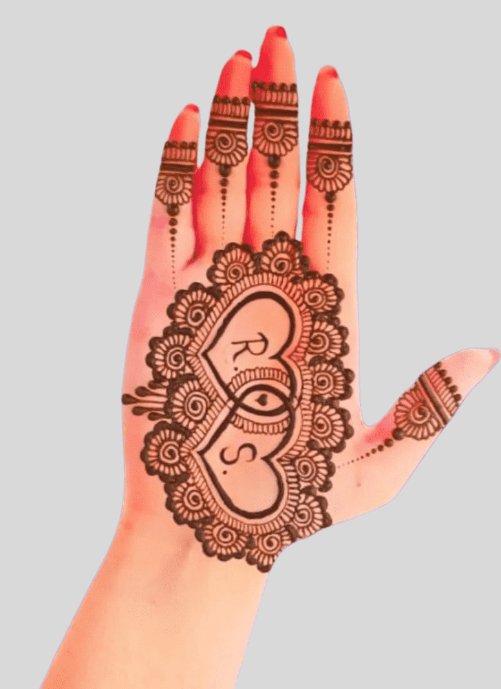 Graceful Eid Ul Azha Henna Design