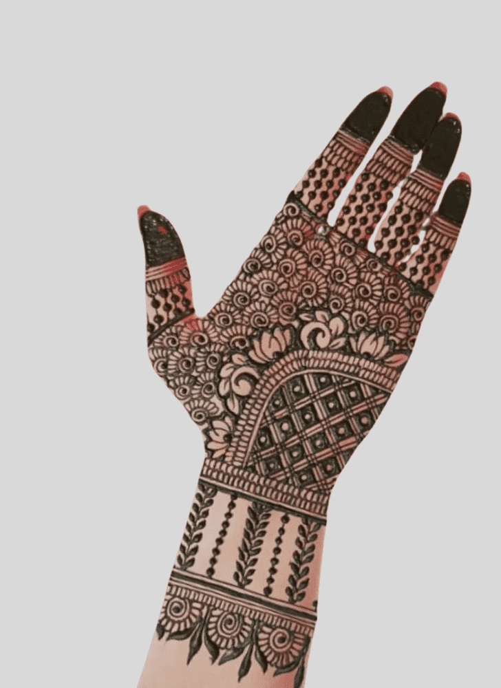 Inviting Eid Ul Azha Henna Design