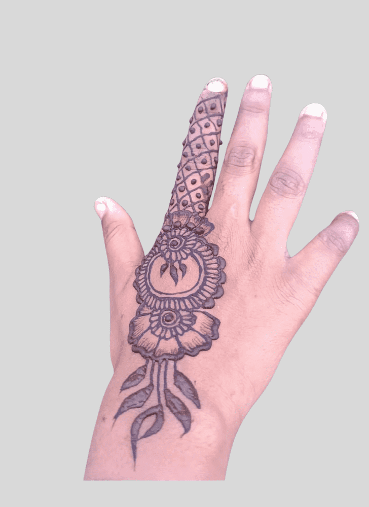 Pleasing Eid Ul Azha Henna Design