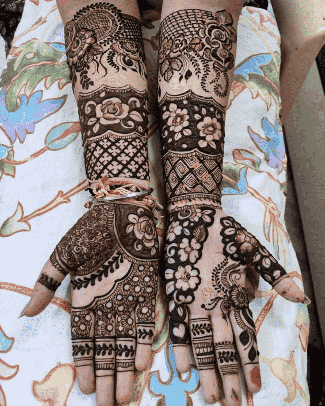 Grand Ekadashi Henna Design