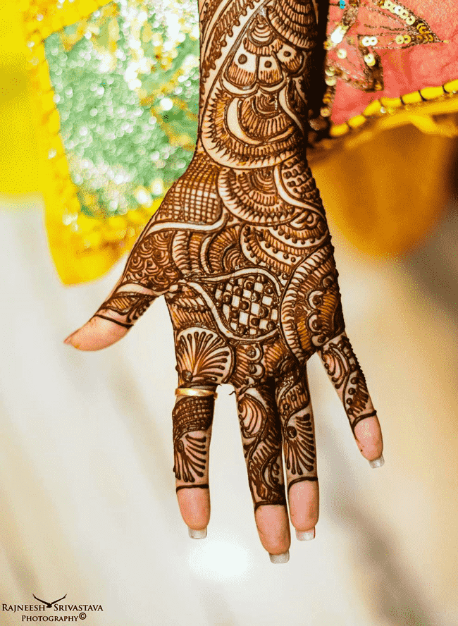 Ravishing Ekadashi Henna Design