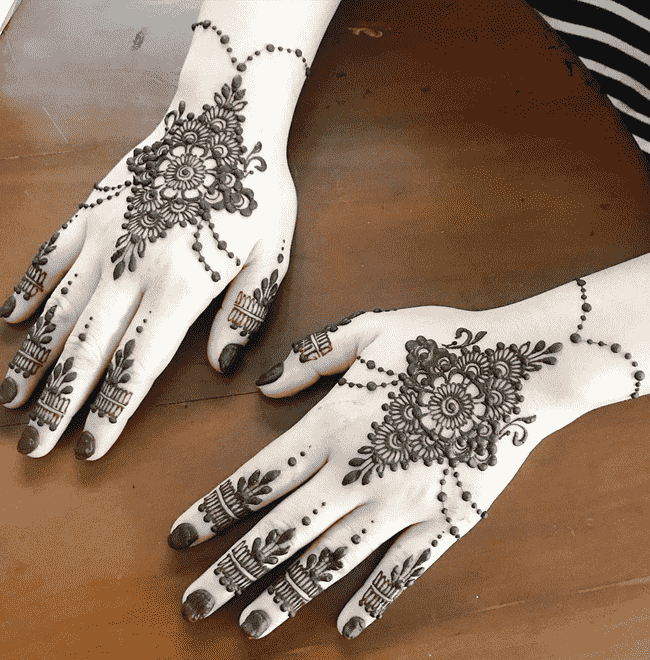 Superb Ekadashi Henna Design