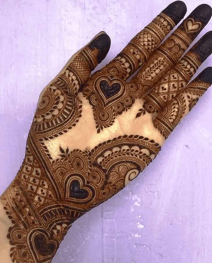 Arm Elegant Henna Design
