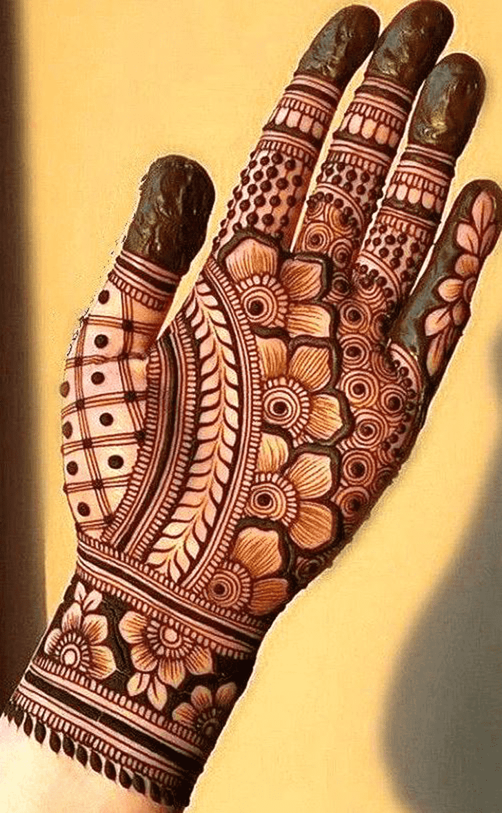 Arm Elegant Henna Design