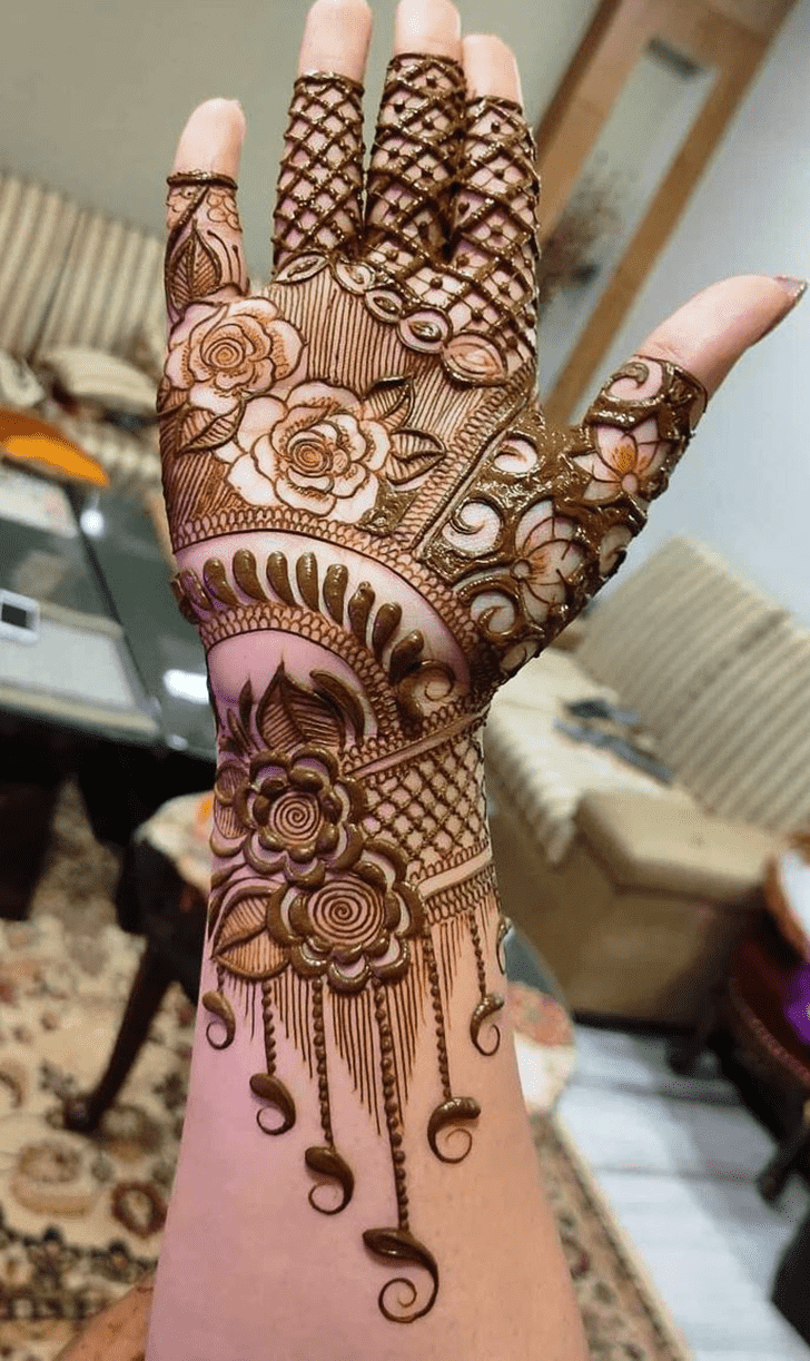 Fine Elegant Henna Design
