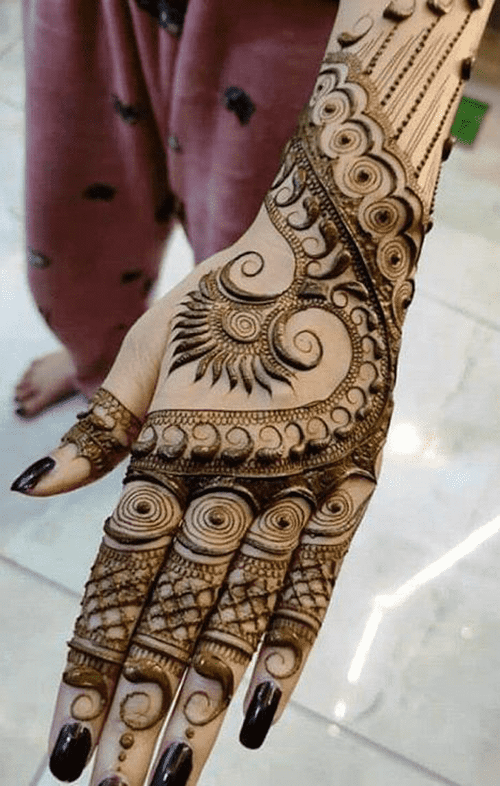 Nice Elegant Henna Design