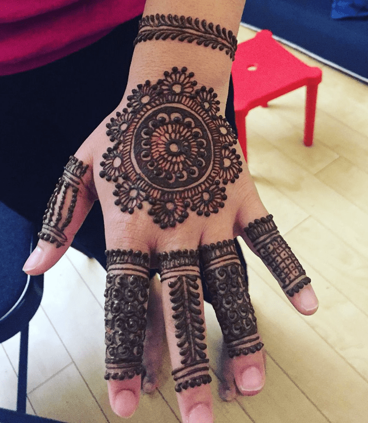 Fair Engagement Henna Design