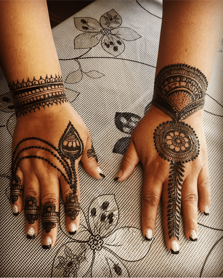 Inviting Engagement Henna Design