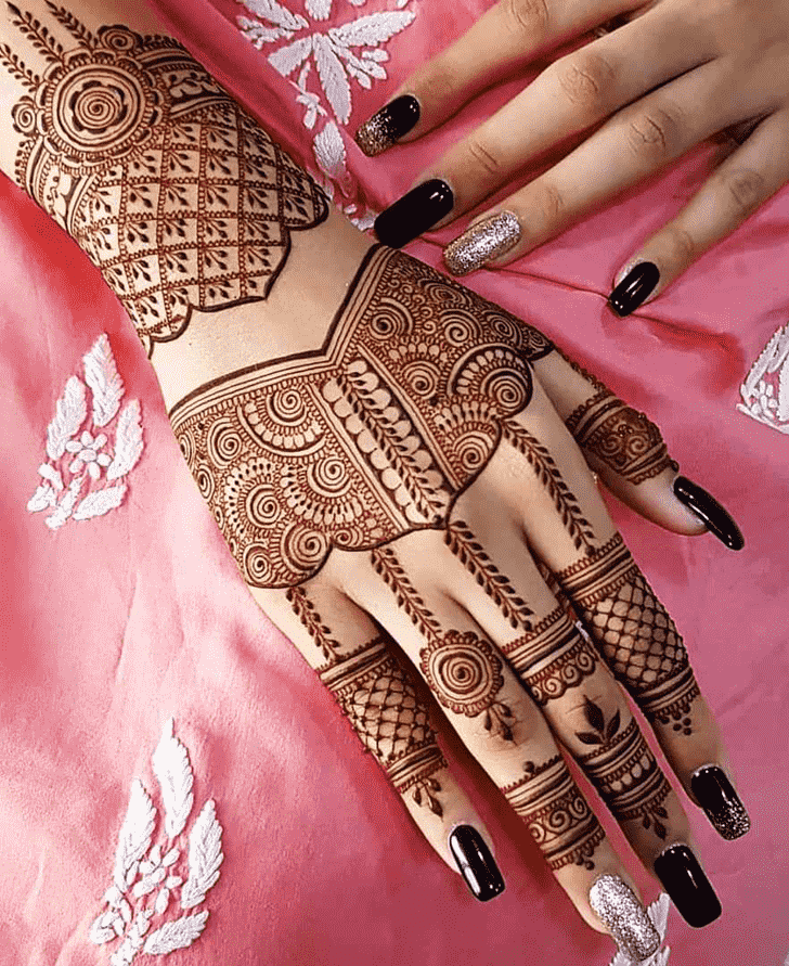 Pretty Epic Henna design