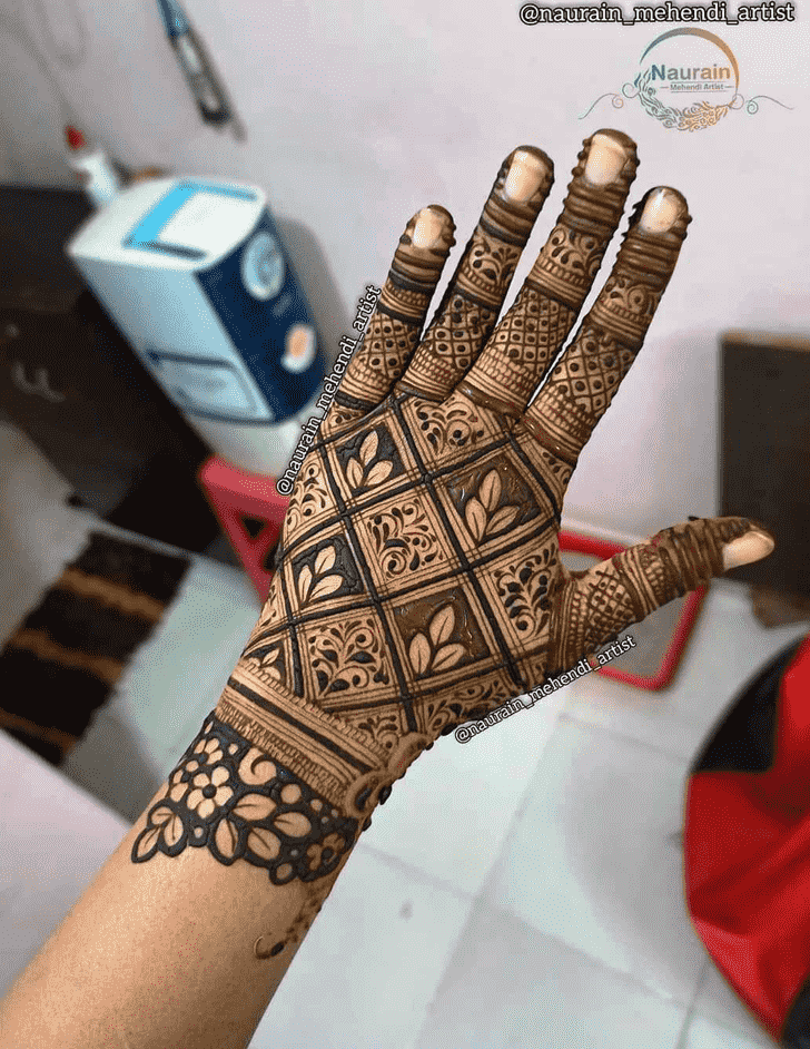 Radiant Epic Henna design