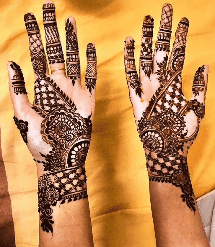 Stunning Epic Henna design