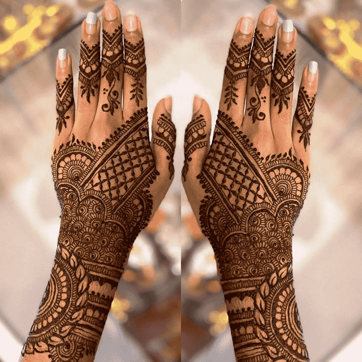 Appealing Faridabad Henna Design