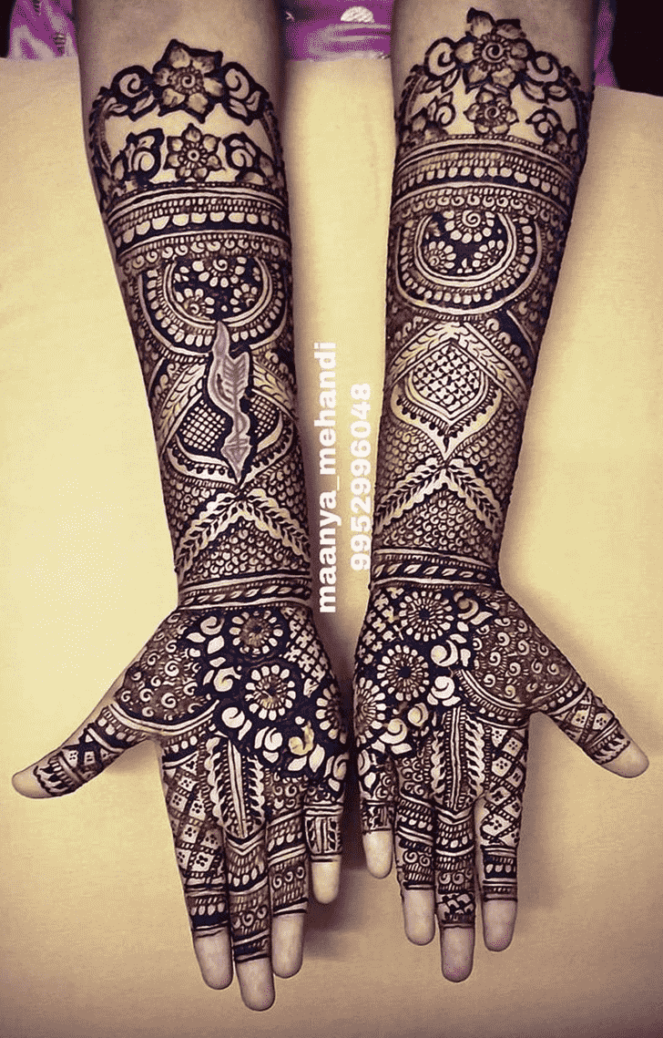 Charming Faridabad Henna Design