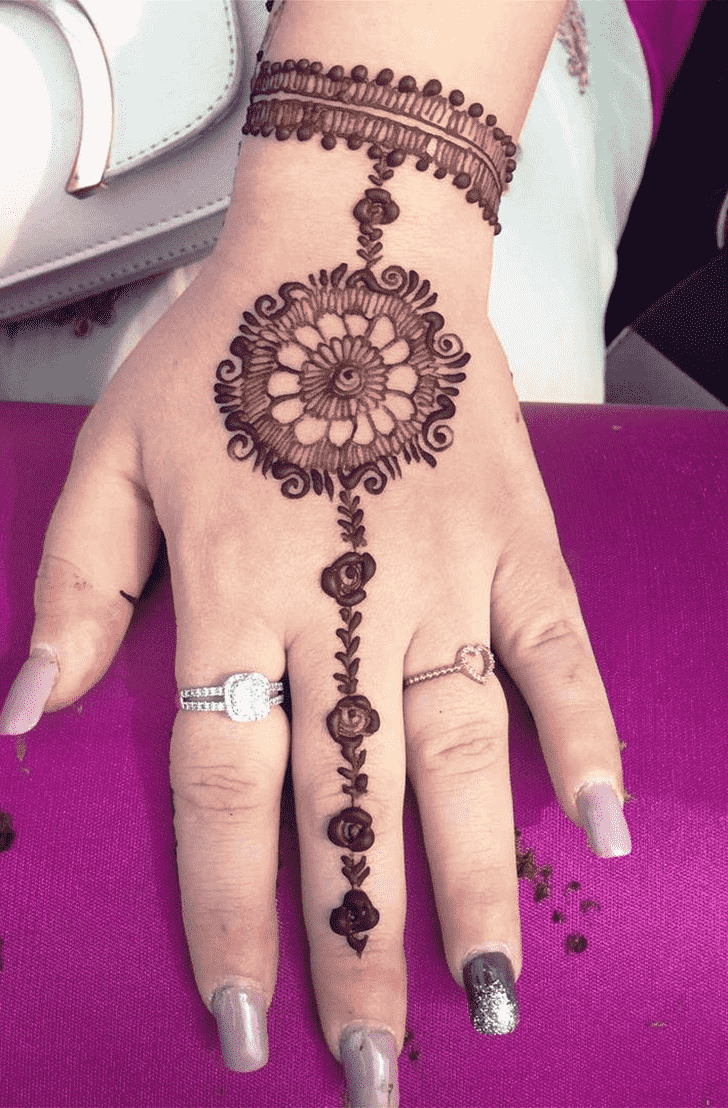 Elegant Faridabad Henna Design