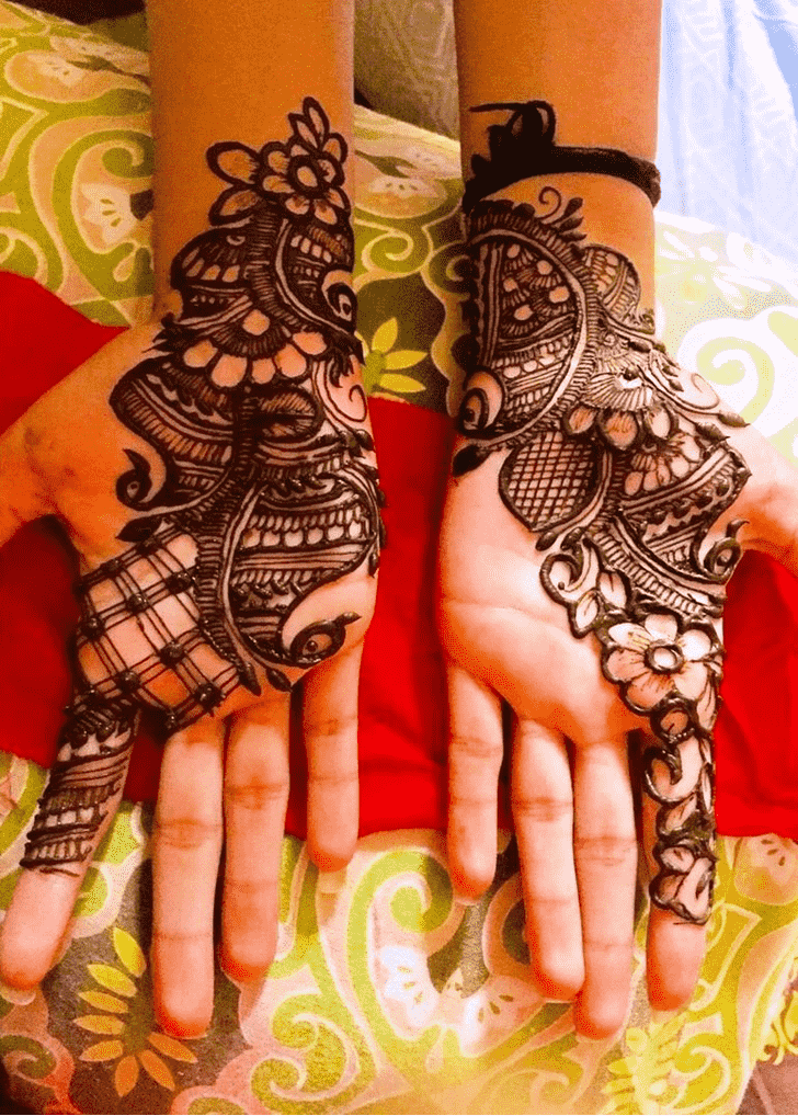 Enthralling Faridabad Henna Design