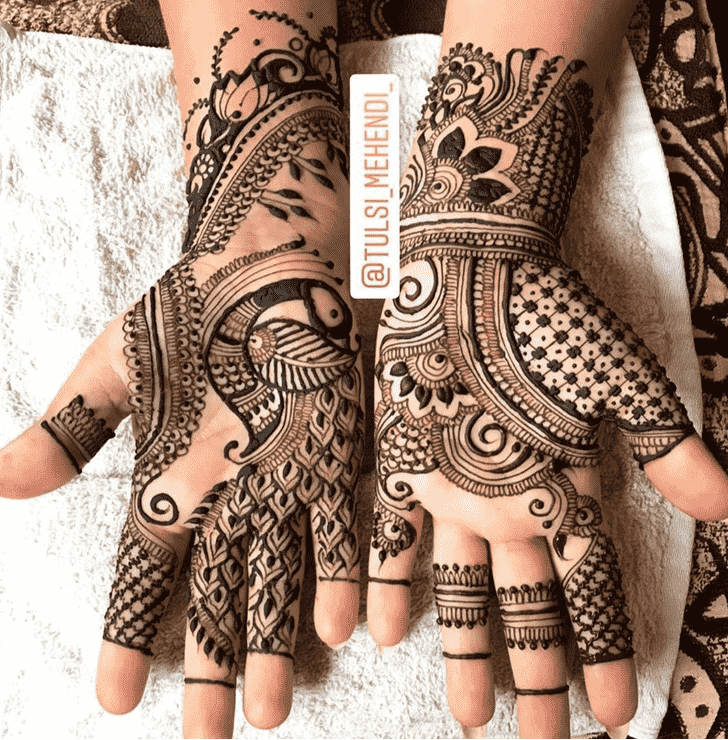 Nice Faridabad Henna Design