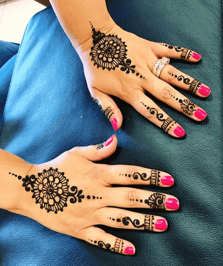 Slightly Faridabad Henna Design