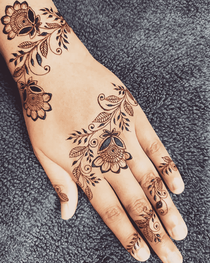 Captivating Florida Henna Design
