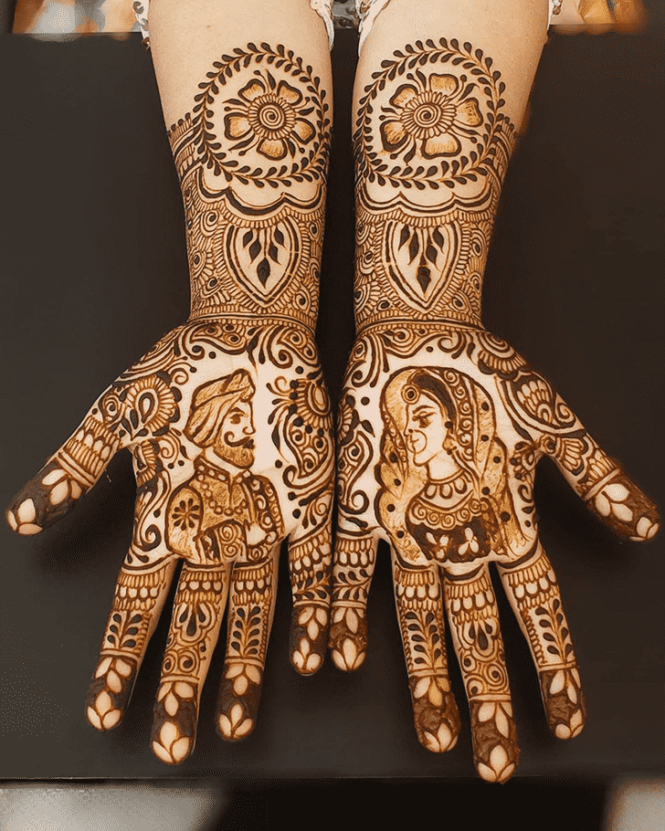 Enticing Florida Henna Design