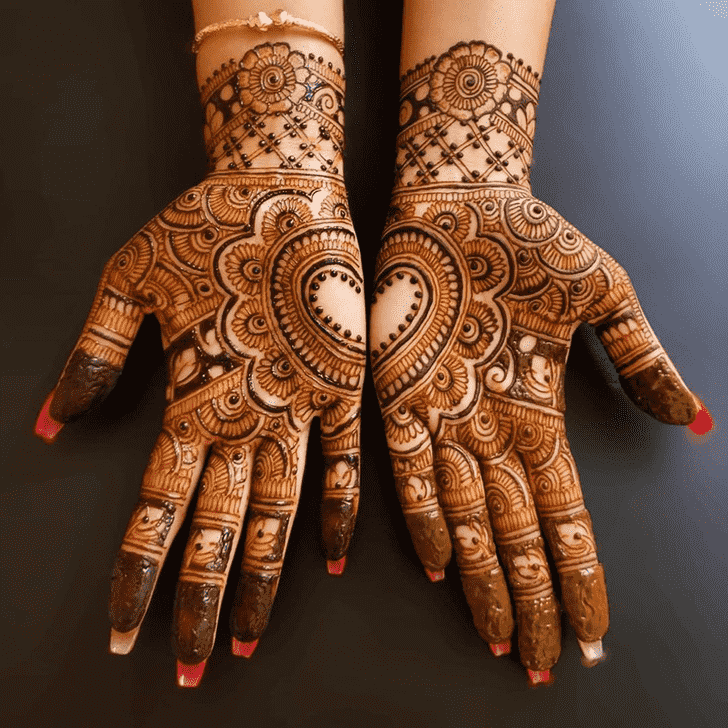 Grand Florida Henna Design