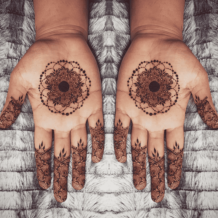 Slightly Florida Henna Design