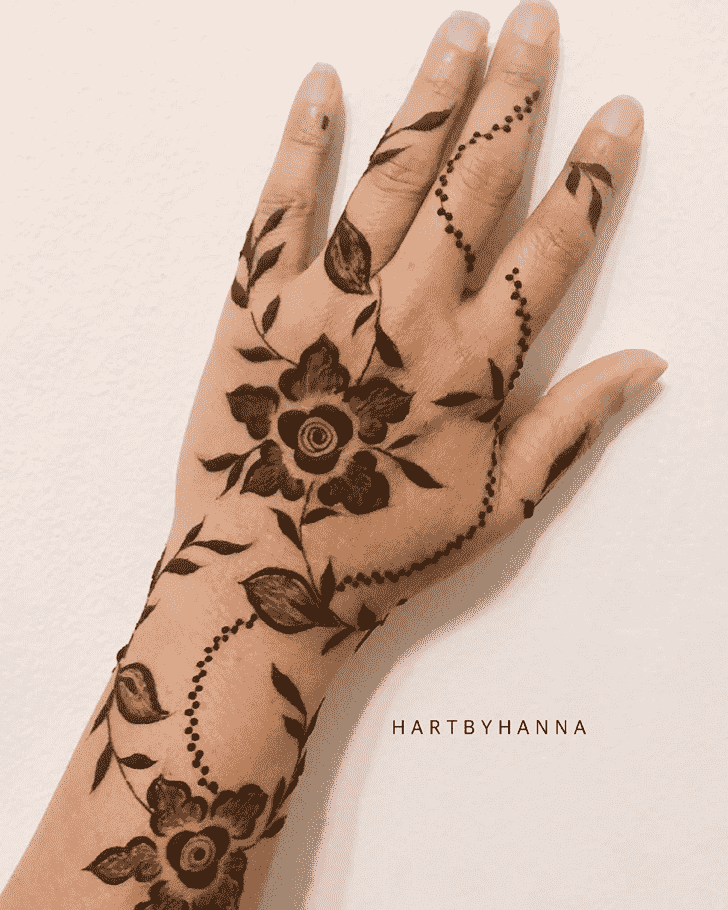 Flower Flower Henna design