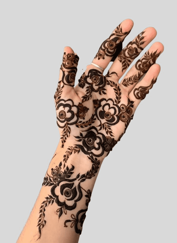 Alluring France Henna Design