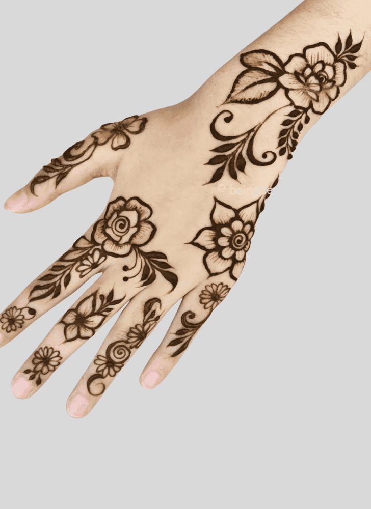 Fascinating France Henna Design