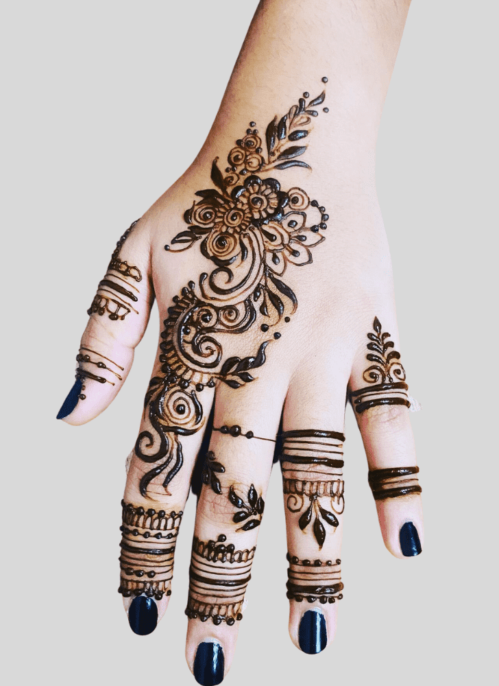 Awesome France Henna Design