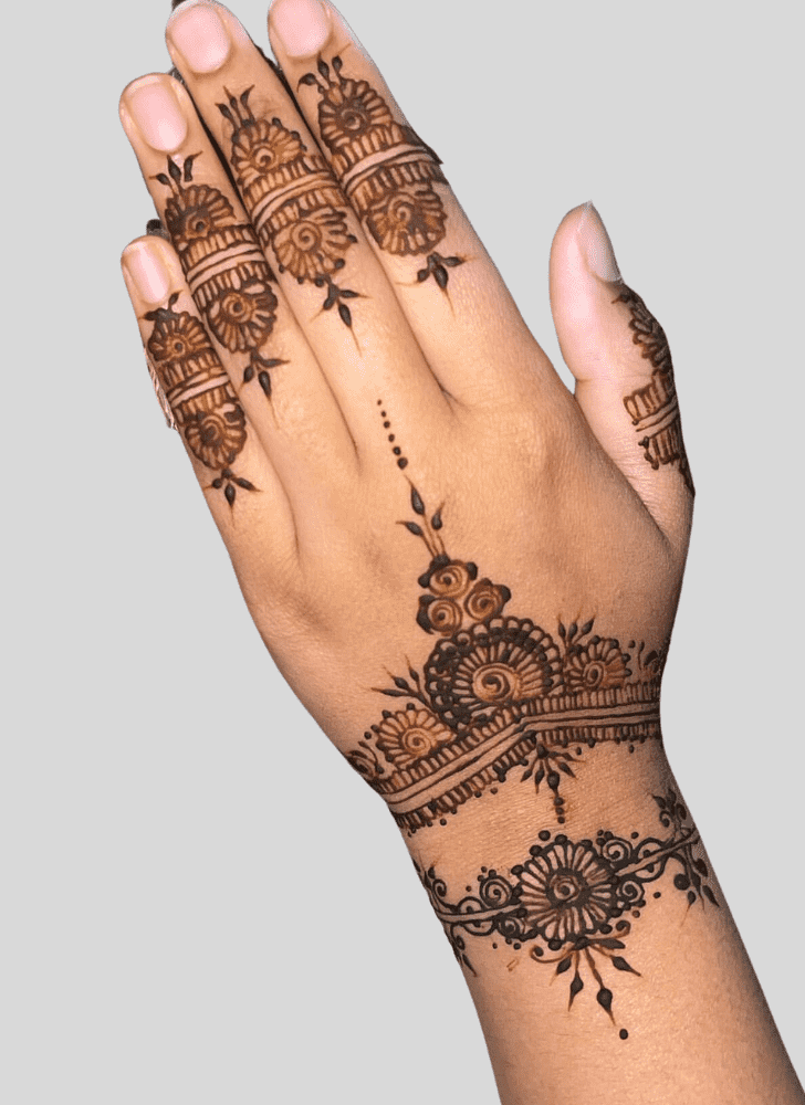 Magnificent France Henna Design