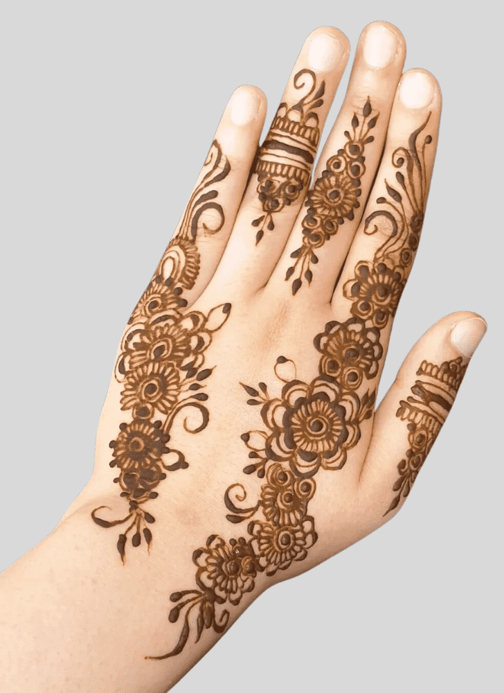 Pretty France Henna Design