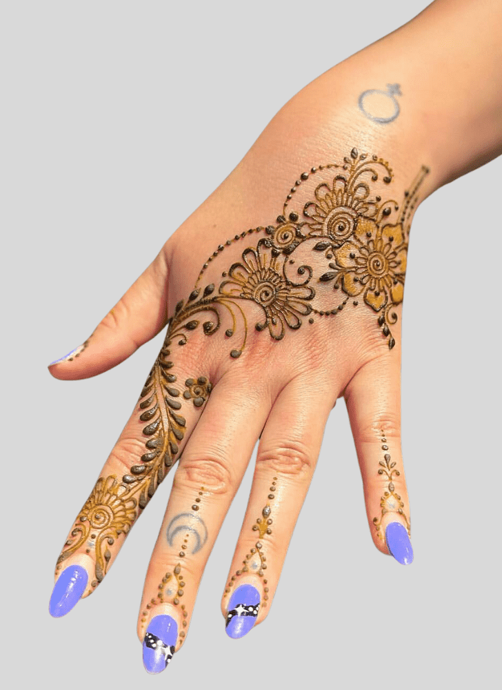 Ravishing France Henna Design