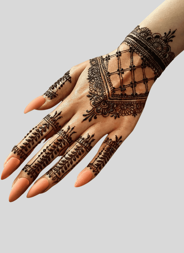 Refined France Henna Design