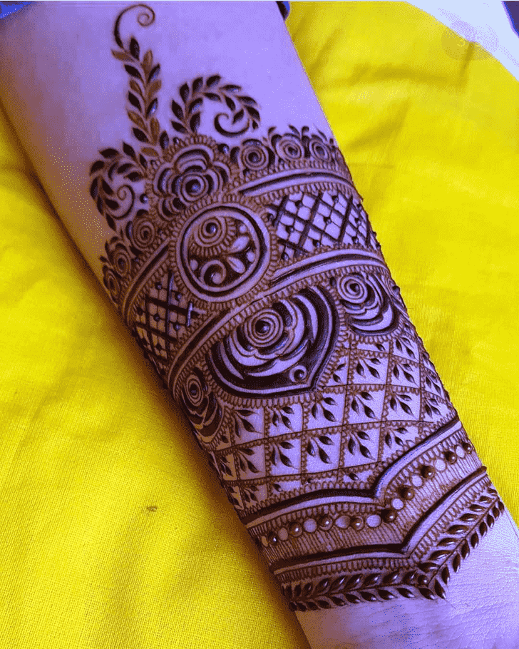 Alluring Friends Henna Design