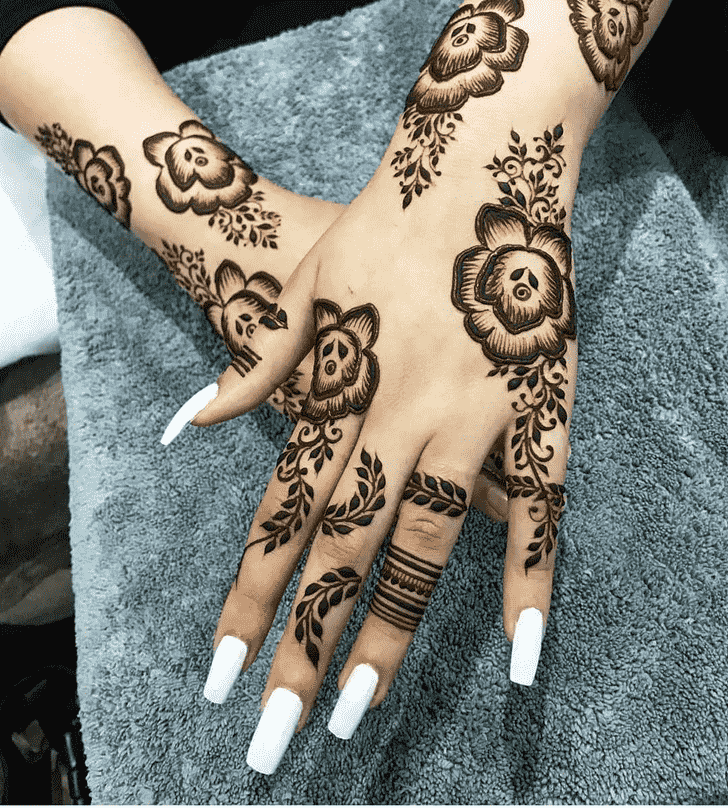 Delightful Friends Henna Design