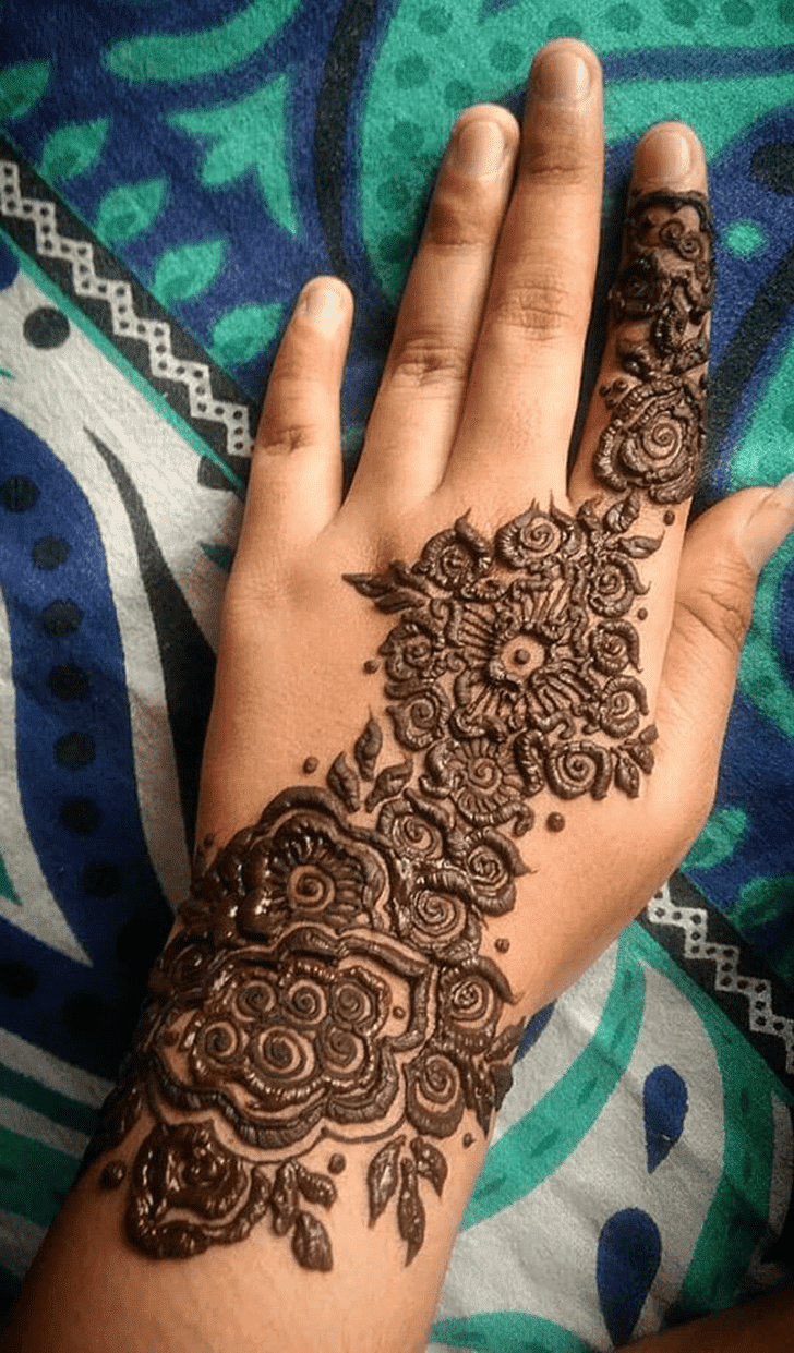Wonderful Friendship Day Henna Design