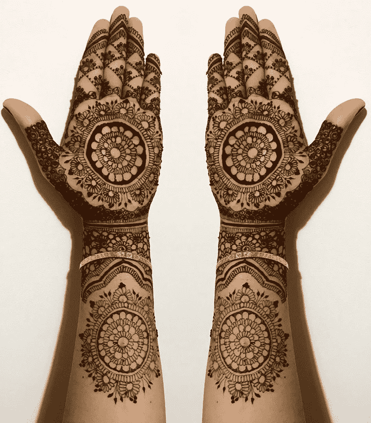 25+ Latest Full Hand Mehndi Designs For Eid 2021 - Glossnglitters