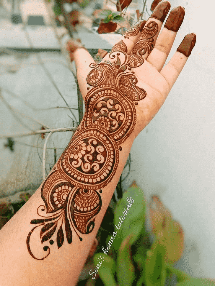 Buy IVANA'S Premium Collection Large Heena Mehandi Tatto Stencil Set for Full  Hand Arabian Design | Arabian Collection | Body Art | Heena Temporary Tatto  for Girls & Women - (FD-16) Online