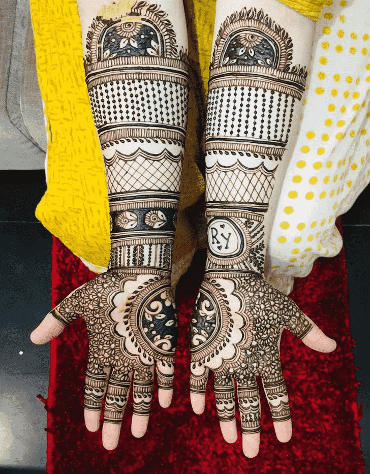 Bridal Mehndi Designs for Full Hands Front and Back, दुल्हन के हाथ की मेहंदी