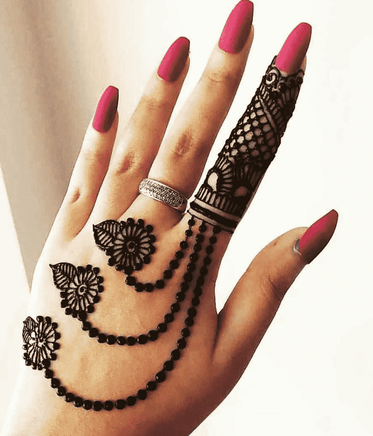 Fine Gandhinagar Henna Design